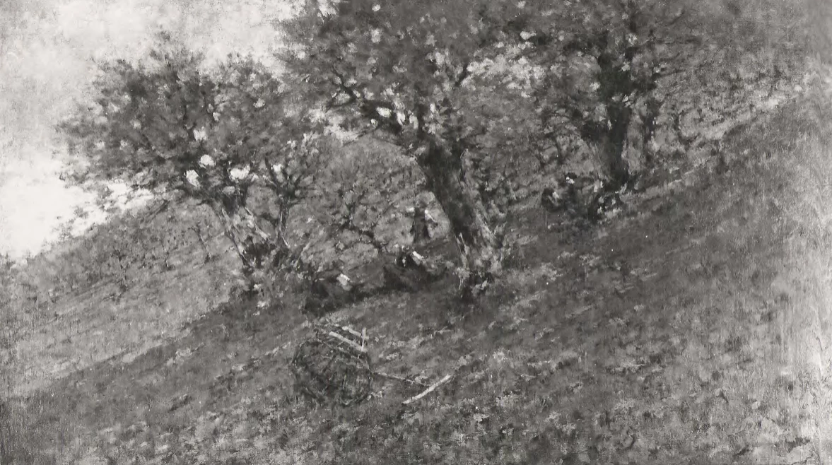  69-Francesco Filippini-La Raccolta delle castagne 